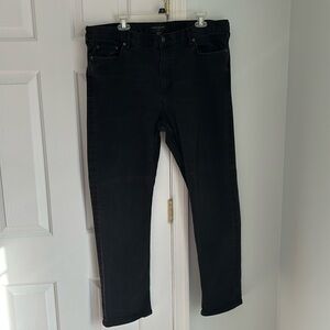 Banana republic black stretch jeans 38x32